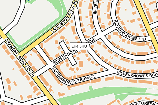 EH4 5HU map - OS OpenMap – Local (Ordnance Survey) EH4 5HU map - OS OpenMap – Local (Ordnance Survey)