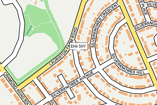 EH4 5HY map - OS OpenMap – Local (Ordnance Survey) EH4 5HY map - OS OpenMap – Local (Ordnance Survey)