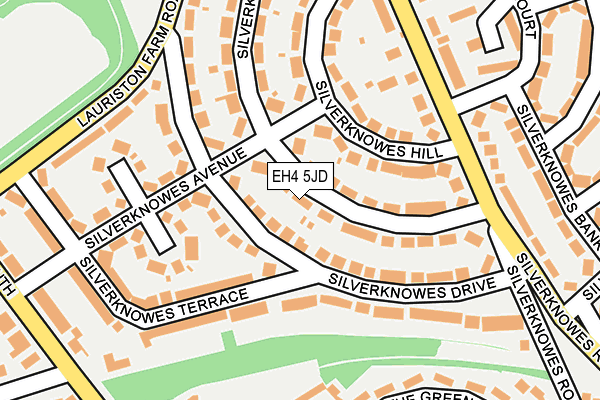 EH4 5JD map - OS OpenMap – Local (Ordnance Survey) EH4 5JD map - OS OpenMap – Local (Ordnance Survey)