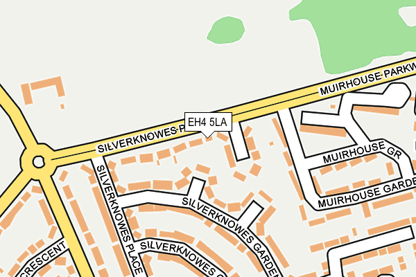 EH4 5LA map - OS OpenMap – Local (Ordnance Survey) EH4 5LA map - OS OpenMap – Local (Ordnance Survey)