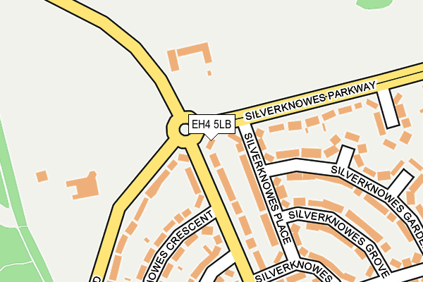 EH4 5LB map - OS OpenMap – Local (Ordnance Survey) EH4 5LB map - OS OpenMap – Local (Ordnance Survey)