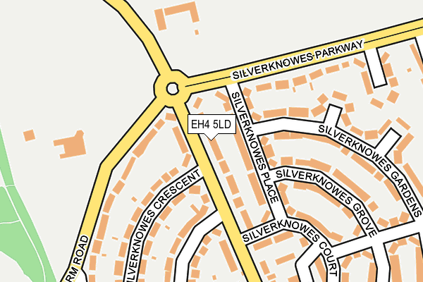 EH4 5LD map - OS OpenMap – Local (Ordnance Survey) EH4 5LD map - OS OpenMap – Local (Ordnance Survey)