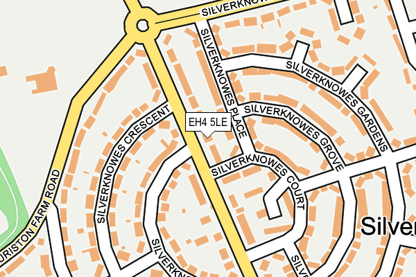 EH4 5LE map - OS OpenMap – Local (Ordnance Survey) EH4 5LE map - OS OpenMap – Local (Ordnance Survey)