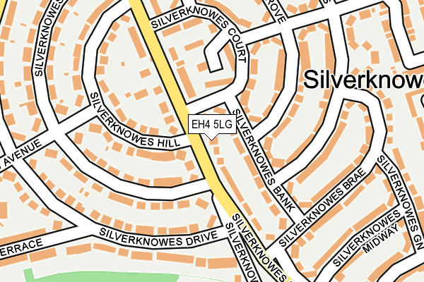 EH4 5LG map - OS OpenMap – Local (Ordnance Survey) EH4 5LG map - OS OpenMap – Local (Ordnance Survey)