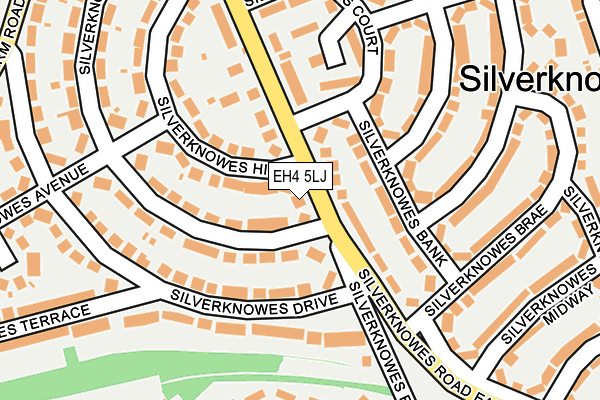 EH4 5LJ map - OS OpenMap – Local (Ordnance Survey) EH4 5LJ map - OS OpenMap – Local (Ordnance Survey)