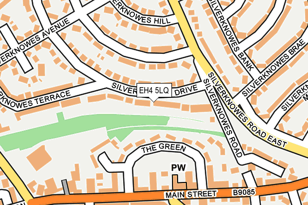 EH4 5LQ map - OS OpenMap – Local (Ordnance Survey) EH4 5LQ map - OS OpenMap – Local (Ordnance Survey)