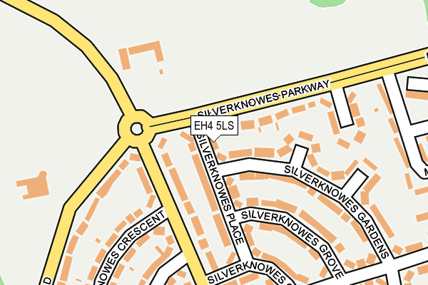 EH4 5LS map - OS OpenMap – Local (Ordnance Survey) EH4 5LS map - OS OpenMap – Local (Ordnance Survey)