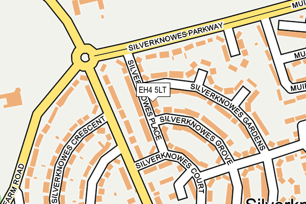 EH4 5LT map - OS OpenMap – Local (Ordnance Survey) EH4 5LT map - OS OpenMap – Local (Ordnance Survey)