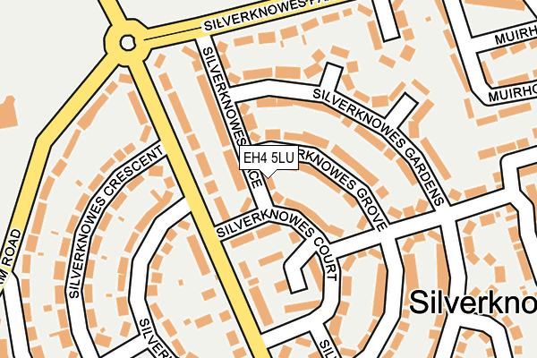 EH4 5LU map - OS OpenMap – Local (Ordnance Survey) EH4 5LU map - OS OpenMap – Local (Ordnance Survey)