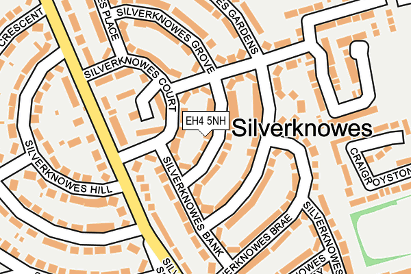 EH4 5NH map - OS OpenMap – Local (Ordnance Survey) EH4 5NH map - OS OpenMap – Local (Ordnance Survey)