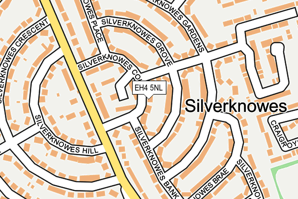 EH4 5NL map - OS OpenMap – Local (Ordnance Survey) EH4 5NL map - OS OpenMap – Local (Ordnance Survey)