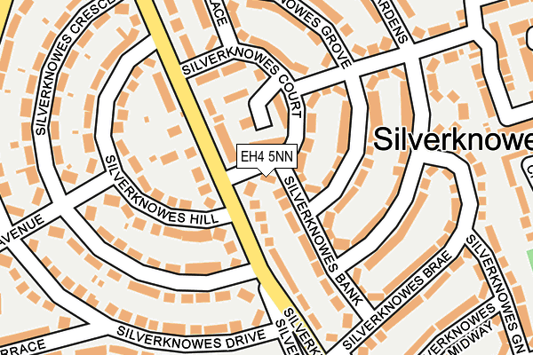 EH4 5NN map - OS OpenMap – Local (Ordnance Survey) EH4 5NN map - OS OpenMap – Local (Ordnance Survey)