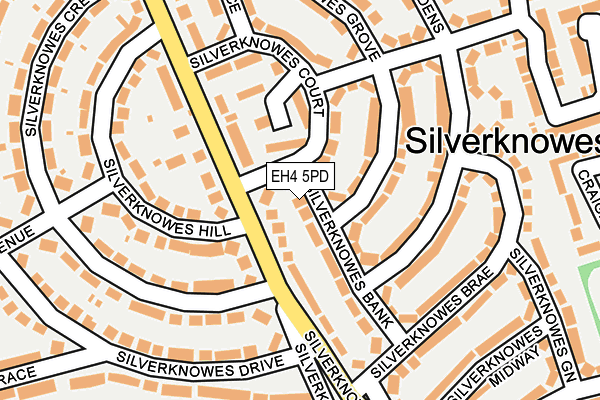 EH4 5PD map - OS OpenMap – Local (Ordnance Survey) EH4 5PD map - OS OpenMap – Local (Ordnance Survey)