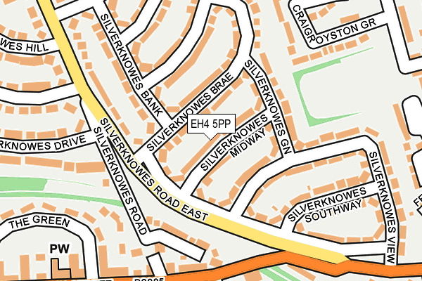 EH4 5PP map - OS OpenMap – Local (Ordnance Survey) EH4 5PP map - OS OpenMap – Local (Ordnance Survey)