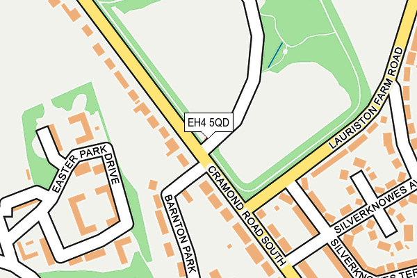 EH4 5QD map - OS OpenMap – Local (Ordnance Survey) EH4 5QD map - OS OpenMap – Local (Ordnance Survey)