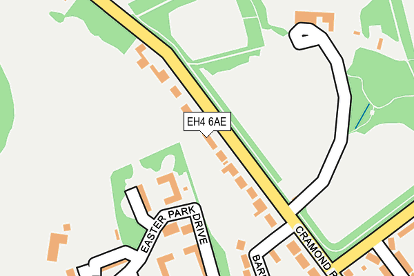 EH4 6AE map - OS OpenMap – Local (Ordnance Survey) EH4 6AE map - OS OpenMap – Local (Ordnance Survey)