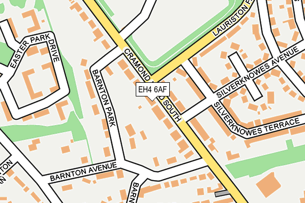 EH4 6AF map - OS OpenMap – Local (Ordnance Survey) EH4 6AF map - OS OpenMap – Local (Ordnance Survey)