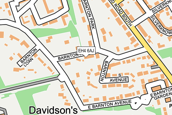EH4 6AJ map - OS OpenMap – Local (Ordnance Survey) EH4 6AJ map - OS OpenMap – Local (Ordnance Survey)