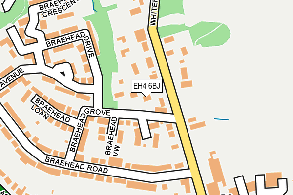 EH4 6BJ map - OS OpenMap – Local (Ordnance Survey) EH4 6BJ map - OS OpenMap – Local (Ordnance Survey)