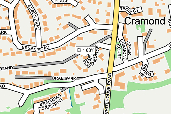 EH4 6BY map - OS OpenMap – Local (Ordnance Survey) EH4 6BY map - OS OpenMap – Local (Ordnance Survey)