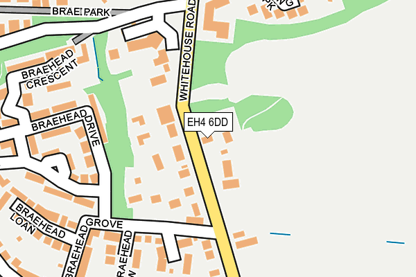 EH4 6DD map - OS OpenMap – Local (Ordnance Survey) EH4 6DD map - OS OpenMap – Local (Ordnance Survey)