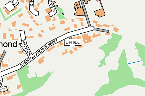 EH4 6DE map - OS OpenMap – Local (Ordnance Survey) EH4 6DE map - OS OpenMap – Local (Ordnance Survey)