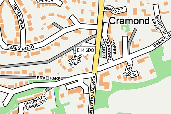EH4 6DQ map - OS OpenMap – Local (Ordnance Survey)