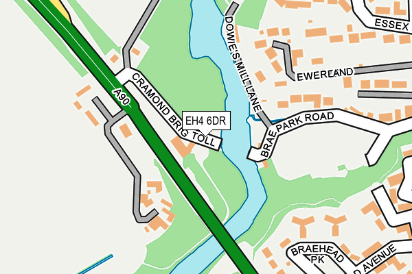 EH4 6DR map - OS OpenMap – Local (Ordnance Survey) EH4 6DR map - OS OpenMap – Local (Ordnance Survey)
