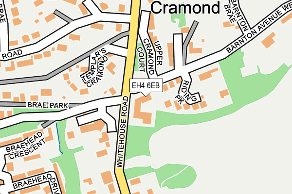 EH4 6EB map - OS OpenMap – Local (Ordnance Survey) EH4 6EB map - OS OpenMap – Local (Ordnance Survey)