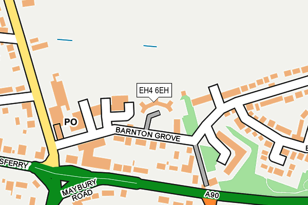 EH4 6EH map - OS OpenMap – Local (Ordnance Survey) EH4 6EH map - OS OpenMap – Local (Ordnance Survey)