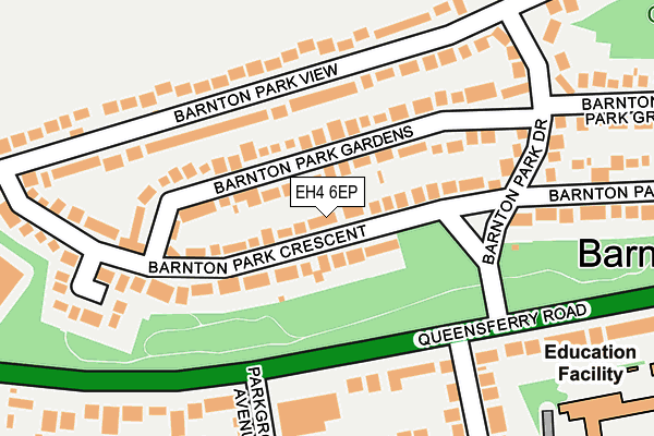 EH4 6EP map - OS OpenMap – Local (Ordnance Survey) EH4 6EP map - OS OpenMap – Local (Ordnance Survey)