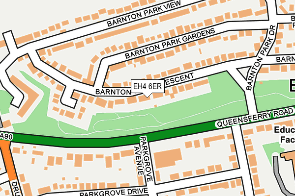 EH4 6ER map - OS OpenMap – Local (Ordnance Survey) EH4 6ER map - OS OpenMap – Local (Ordnance Survey)
