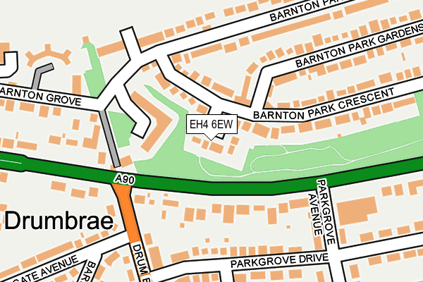 EH4 6EW map - OS OpenMap – Local (Ordnance Survey) EH4 6EW map - OS OpenMap – Local (Ordnance Survey)
