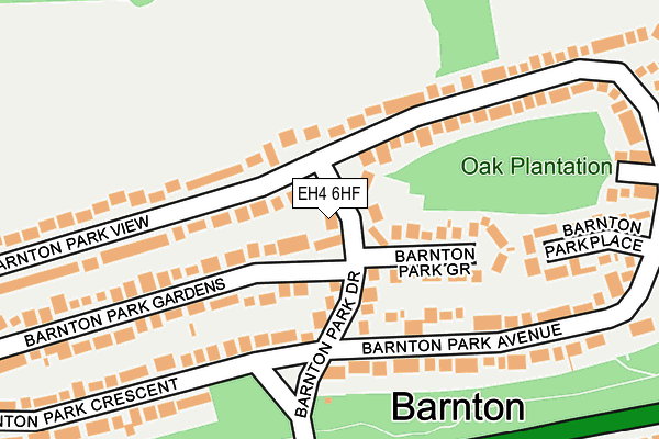 EH4 6HF map - OS OpenMap – Local (Ordnance Survey) EH4 6HF map - OS OpenMap – Local (Ordnance Survey)