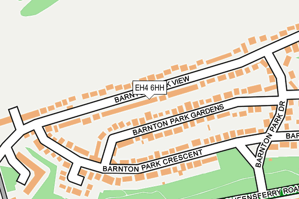 EH4 6HH map - OS OpenMap – Local (Ordnance Survey) EH4 6HH map - OS OpenMap – Local (Ordnance Survey)