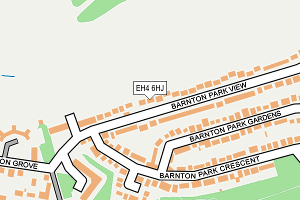 EH4 6HJ map - OS OpenMap – Local (Ordnance Survey) EH4 6HJ map - OS OpenMap – Local (Ordnance Survey)