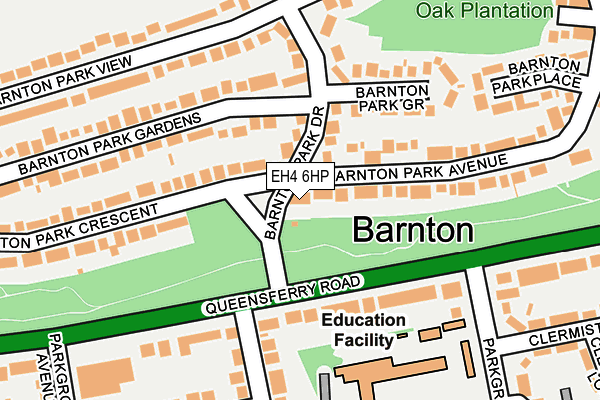 EH4 6HP map - OS OpenMap – Local (Ordnance Survey) EH4 6HP map - OS OpenMap – Local (Ordnance Survey)