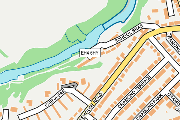 EH4 6HY map - OS OpenMap – Local (Ordnance Survey) EH4 6HY map - OS OpenMap – Local (Ordnance Survey)