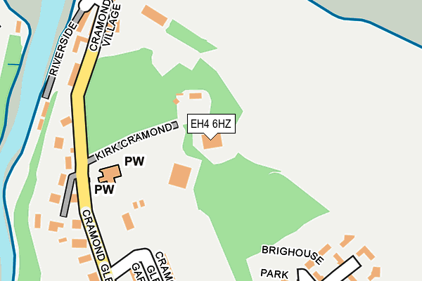 EH4 6HZ map - OS OpenMap – Local (Ordnance Survey) EH4 6HZ map - OS OpenMap – Local (Ordnance Survey)