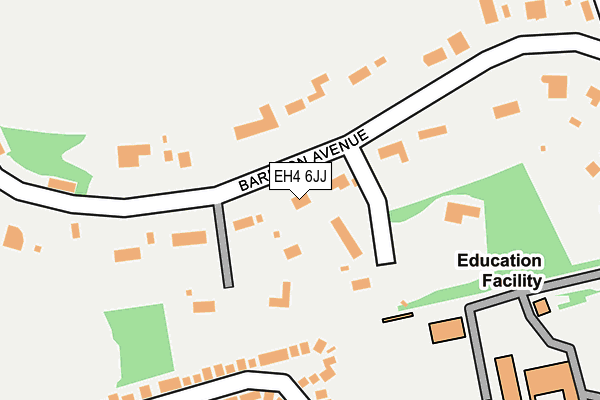 EH4 6JJ map - OS OpenMap – Local (Ordnance Survey) EH4 6JJ map - OS OpenMap – Local (Ordnance Survey)