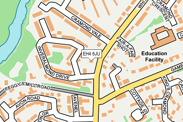 EH4 6JU map - OS OpenMap – Local (Ordnance Survey) EH4 6JU map - OS OpenMap – Local (Ordnance Survey)