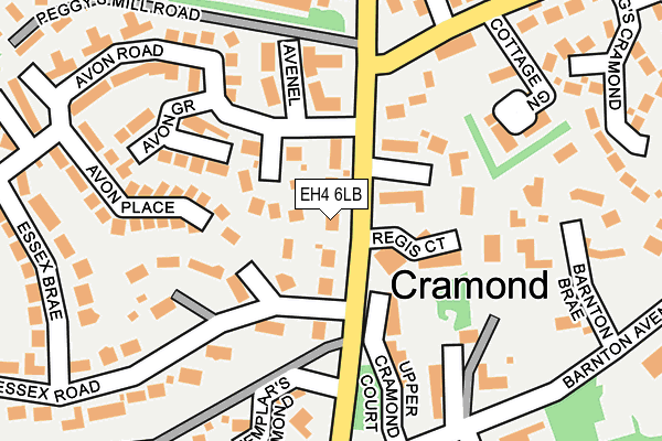 EH4 6LB map - OS OpenMap – Local (Ordnance Survey) EH4 6LB map - OS OpenMap – Local (Ordnance Survey)