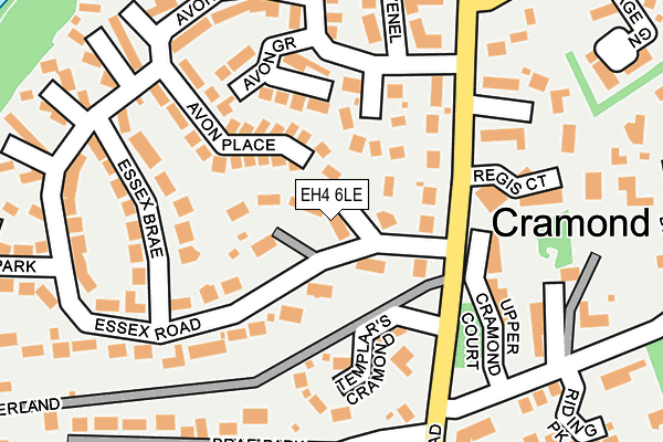 EH4 6LE map - OS OpenMap – Local (Ordnance Survey) EH4 6LE map - OS OpenMap – Local (Ordnance Survey)