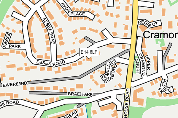 EH4 6LF map - OS OpenMap – Local (Ordnance Survey) EH4 6LF map - OS OpenMap – Local (Ordnance Survey)