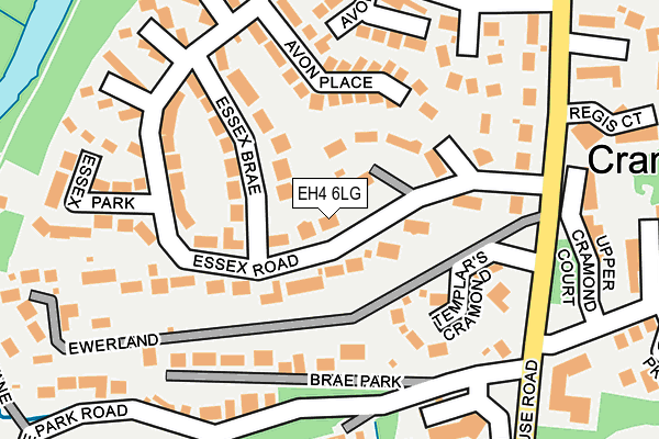 EH4 6LG map - OS OpenMap – Local (Ordnance Survey) EH4 6LG map - OS OpenMap – Local (Ordnance Survey)
