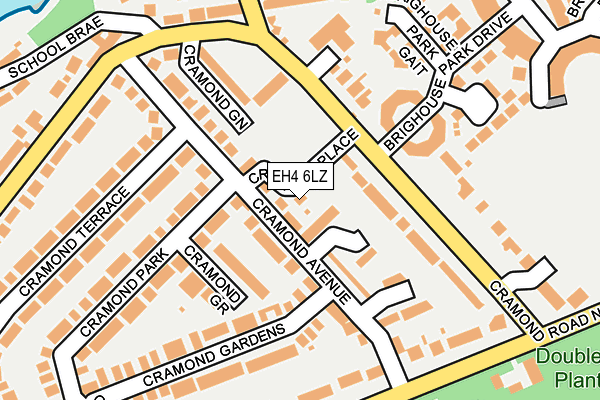 EH4 6LZ map - OS OpenMap – Local (Ordnance Survey) EH4 6LZ map - OS OpenMap – Local (Ordnance Survey)