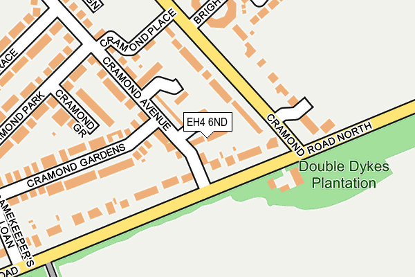 EH4 6ND map - OS OpenMap – Local (Ordnance Survey) EH4 6ND map - OS OpenMap – Local (Ordnance Survey)