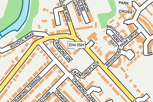 EH4 6NH map - OS OpenMap – Local (Ordnance Survey) EH4 6NH map - OS OpenMap – Local (Ordnance Survey)