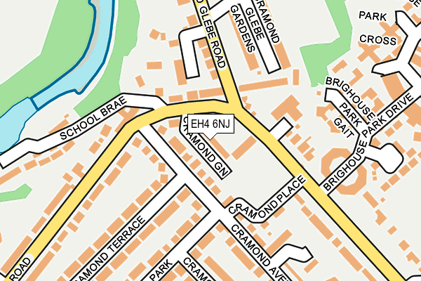 EH4 6NJ map - OS OpenMap – Local (Ordnance Survey) EH4 6NJ map - OS OpenMap – Local (Ordnance Survey)