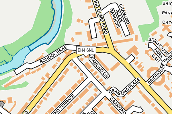 EH4 6NL map - OS OpenMap – Local (Ordnance Survey) EH4 6NL map - OS OpenMap – Local (Ordnance Survey)